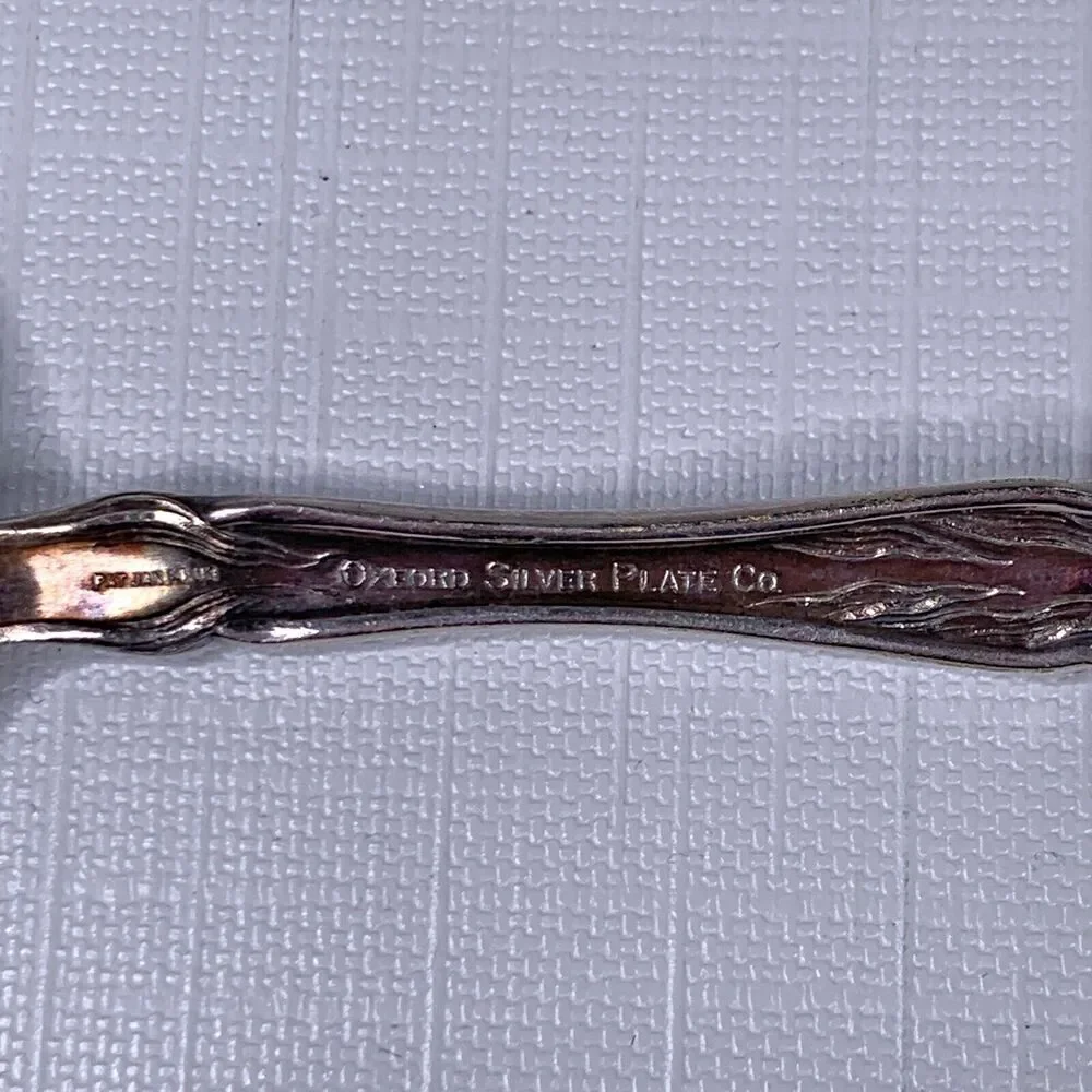 Vintage Elegant Silver Plate Serving Utensils Antique Shabby Decor Cake Pastry